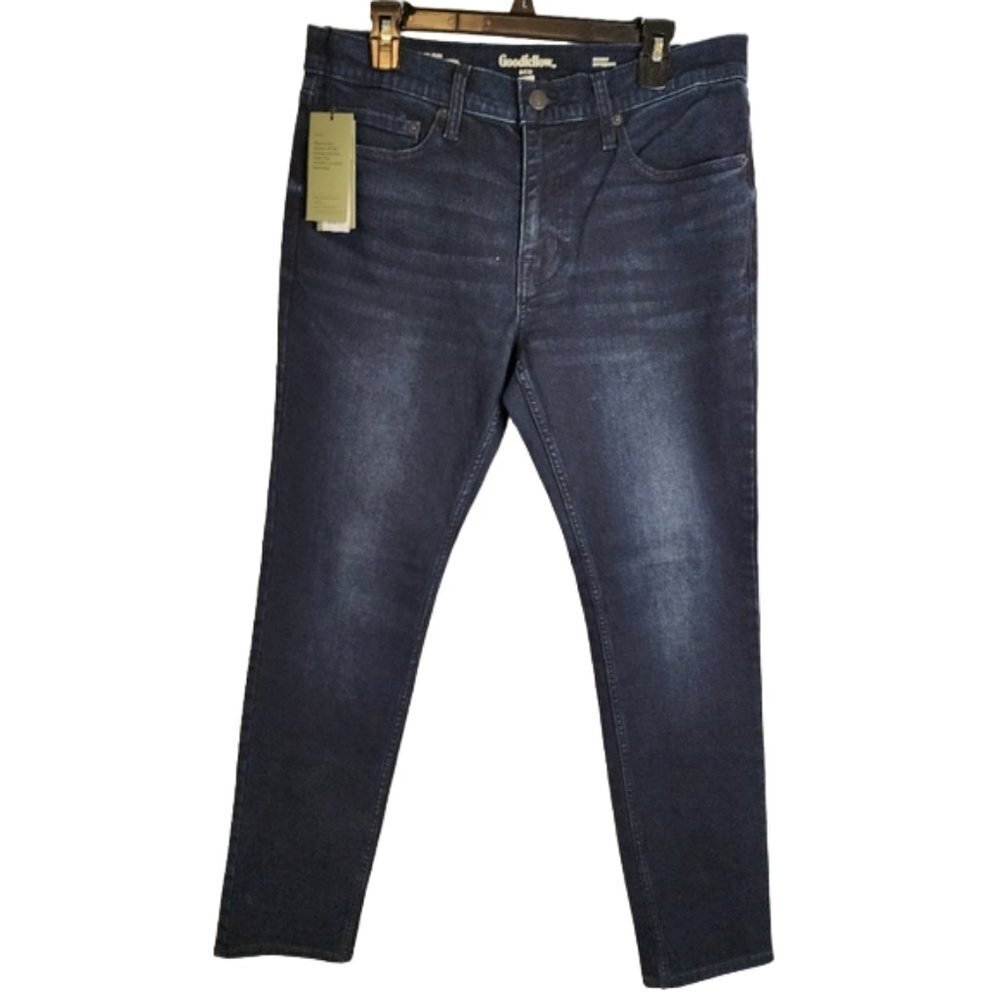 GoodFellow Men's Skinny Denim Jeans Size 34W 2 different lengths in sizes - Picture 1 of 7